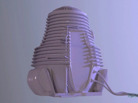 Muchowa kapsuła teleportacyjna Model do druku 3D