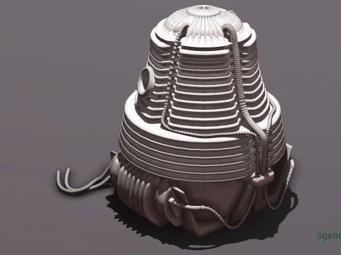 Muchowa kapsuła teleportacyjna Model do druku 3D