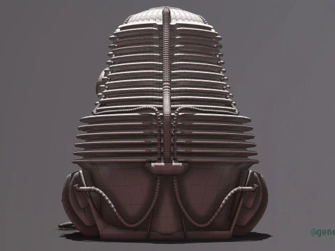 Muchowa kapsuła teleportacyjna Model do druku 3D