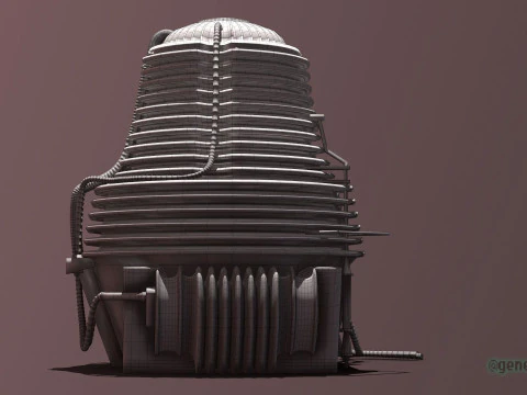 Muchowa kapsuła teleportacyjna Model do druku 3D