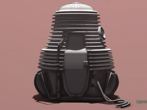 Muchowa kapsuła teleportacyjna Model do druku 3D