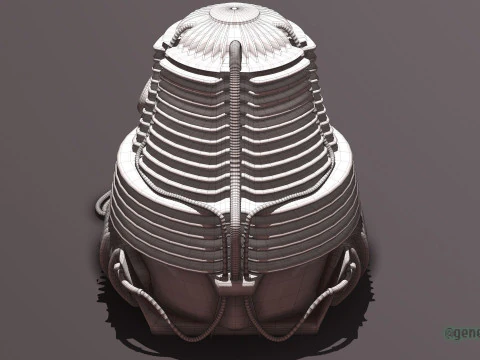 Muchowa kapsuła teleportacyjna Model do druku 3D