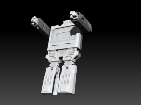 Vintage Robot Watch transformer printable Modèles 3D en vedette