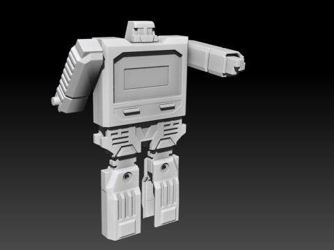 Vintage Robot Watch transformer printable Modèles 3D en vedette