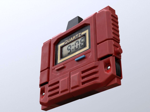 The Robot Watch renderable Low-poly Model 3D