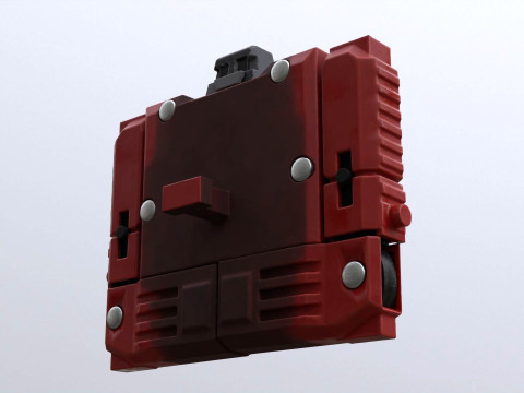 The Robot Watch renderable Low-poly Model 3D