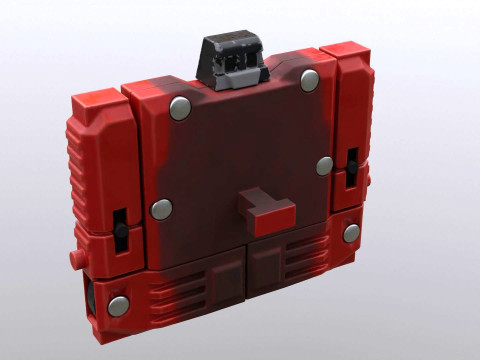 The Robot Watch renderable Low-poly Model 3D