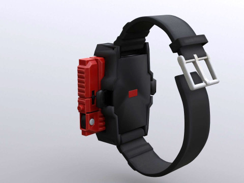 The Robot Watch renderable Low-poly Model 3D