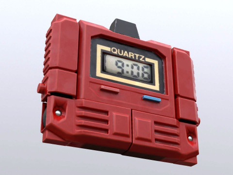 The Robot Watch renderable Low-poly Model 3D