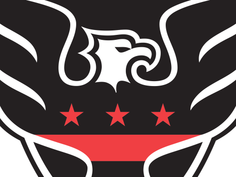 Dc united logo keychan printable and renderable 3D 프린트 모델