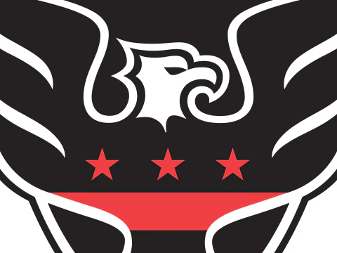 Dc united logo keychan printable and renderable 3D Print Model