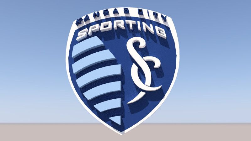 Kansas city logo keychan printable and renderable 3D Print Model .c4d .max .obj .3ds .fbx .stl .blend