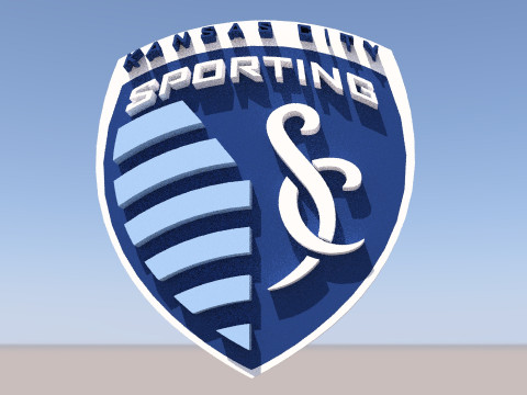 Kansas city logo keychan printable and renderable 3D Baskı Modeli
