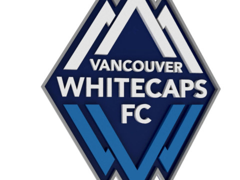 Vancouver whitecaps fc logo keychan printable and renderable Model do druku 3D