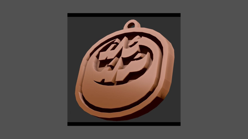 HC Ambr-Piotta Printable and renderable Logo keychan 3D Принт Модель .c4d .max .obj .3ds .fbx .stl .blend 