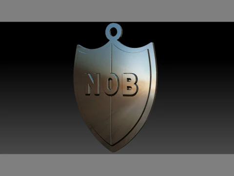 Newells Coaster and Keychan Printable and renderable 3D Print Model