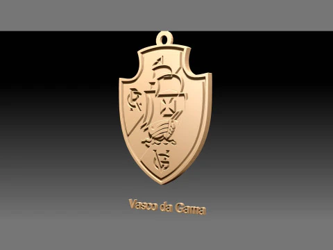 Sao Paulo logo Printable and Renderable logo shields keychan 3D Print Model