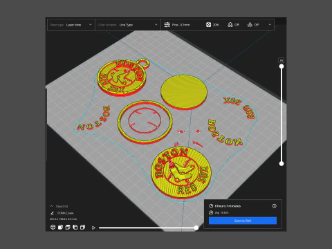 Boston Red Sox MLB Logo Keychan Shield Printable and renderable 3D Print Model