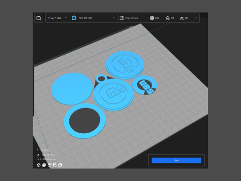 Chicago Cubs MLB Logo Keychan Shield Printable and renderable 3D-printmodel