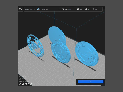 Los Angeles Dodgers MLB Logo Keychan Shield Printable and renderable 3D Print Model