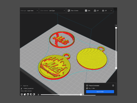 New York Mets MLB Logo Keychan Shield Printable and renderable 3D-printmodel