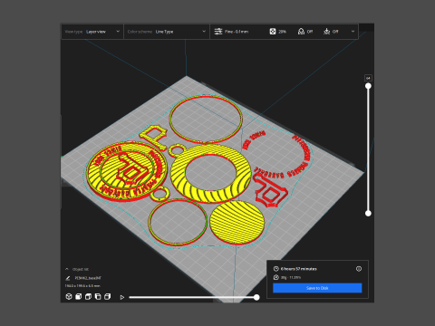 Pittsburgh Pirates MLB Logo Keychan Shield Printable and renderable 3D Принт Модель