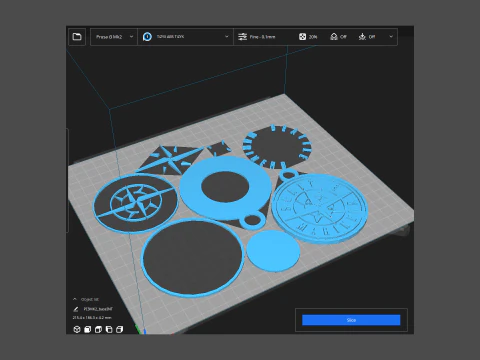 Seattle Mariners MLB Logo Keychan Shield Printable and renderable 3D Print Model