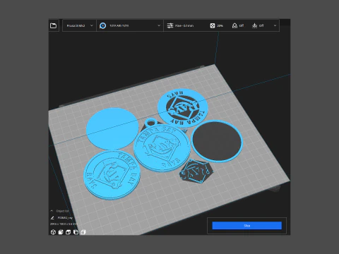 Tampa Bay Rays MLB Logo Keychan Shield Printable and renderable 3D Print Model