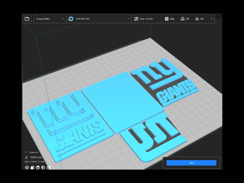 New york giants Logo Shield Printable and Renderable 3D 프린트 모델