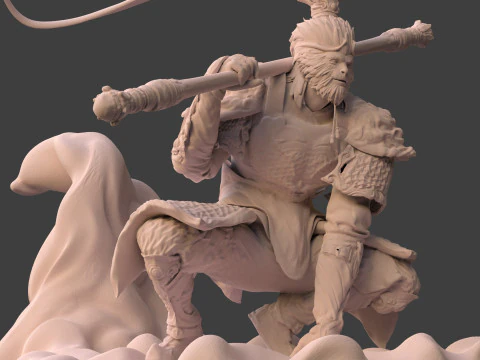 Sun Wu-Kong Printable 3D Print Model