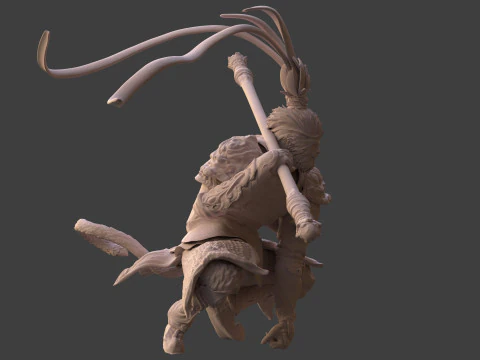 Sun Wu-Kong Printable 3D Print Model