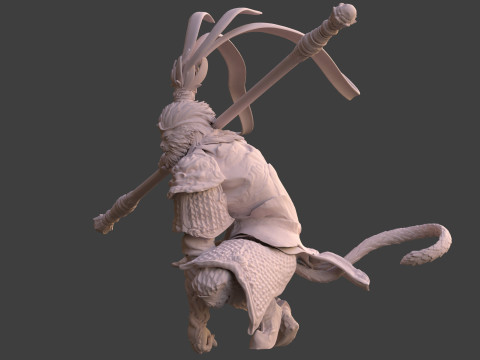 Sun Wu-Kong Printable 3D Print Model