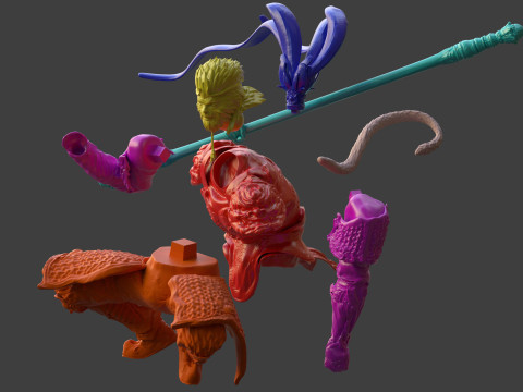 Sun Wu-Kong Printable 3D Print Model