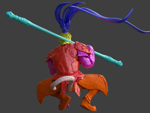 Sun Wu-Kong Printable 3D Print Model