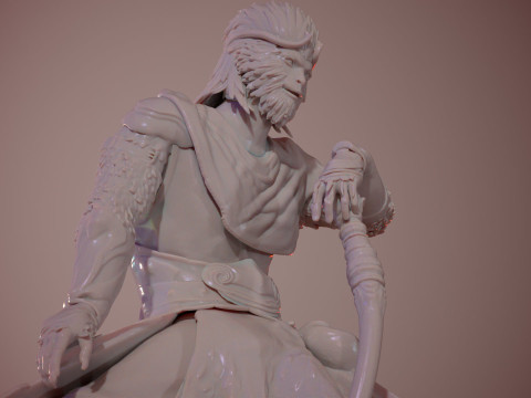 Sun Wu-Kong Printable 3D Print Model