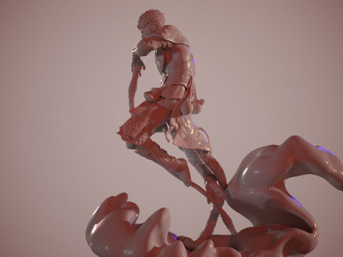 Sun Wu-Kong Printable 3D Print Model