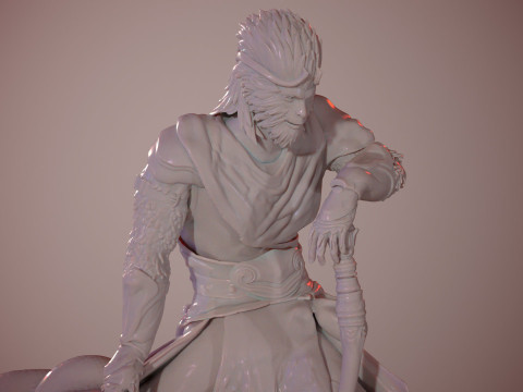 Sun Wu-Kong Printable 3D Print Model