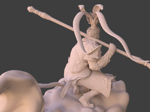 Sun Wu-Kong Printable 3D Print Model