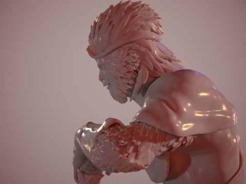 Sun Wu-Kong Printable 3D Print Model