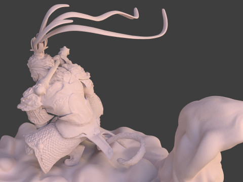 Sun Wu-Kong Printable 3D Print Model