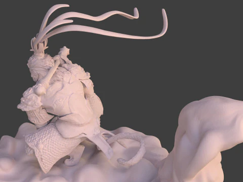 Sun Wu-Kong Printable 3D Print Model