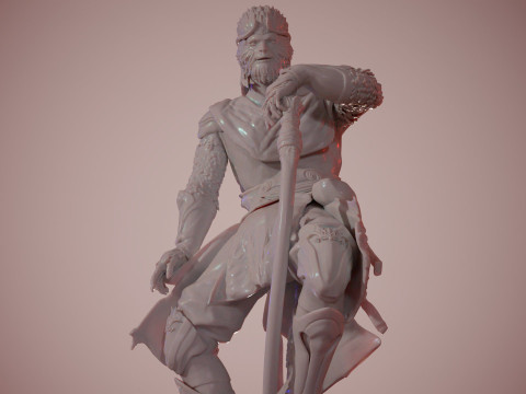 Sun Wu-Kong Printable 3D Print Model