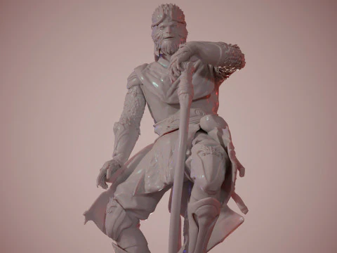 Sun Wu-Kong Printable 3D Print Model