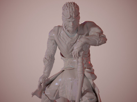Sun Wu-Kong Printable 3D Print Model