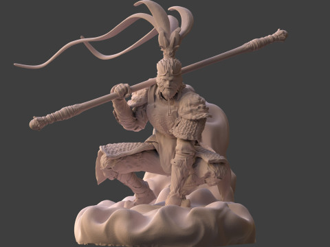 Sun Wu-Kong Printable 3D Print Model