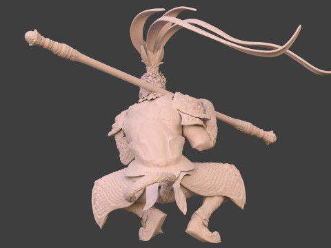 Sun Wu-Kong Printable 3D Print Model
