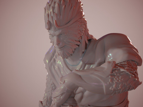 Sun Wu-Kong Printable 3D Print Model