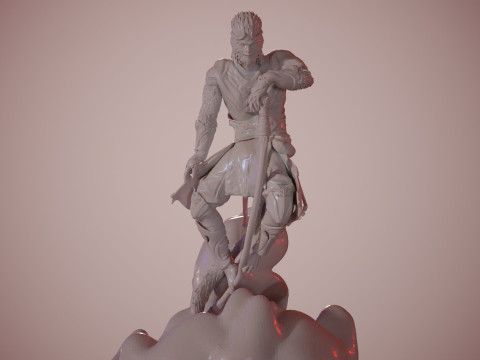 Sun Wu-Kong Printable 3D Print Model