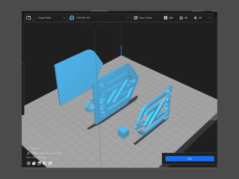 FC Nantes badge Printable and Renderable 3D 打印模型