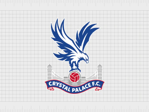 Crystal Palace FC keychain badge Printable and Renderable 3D Print Model